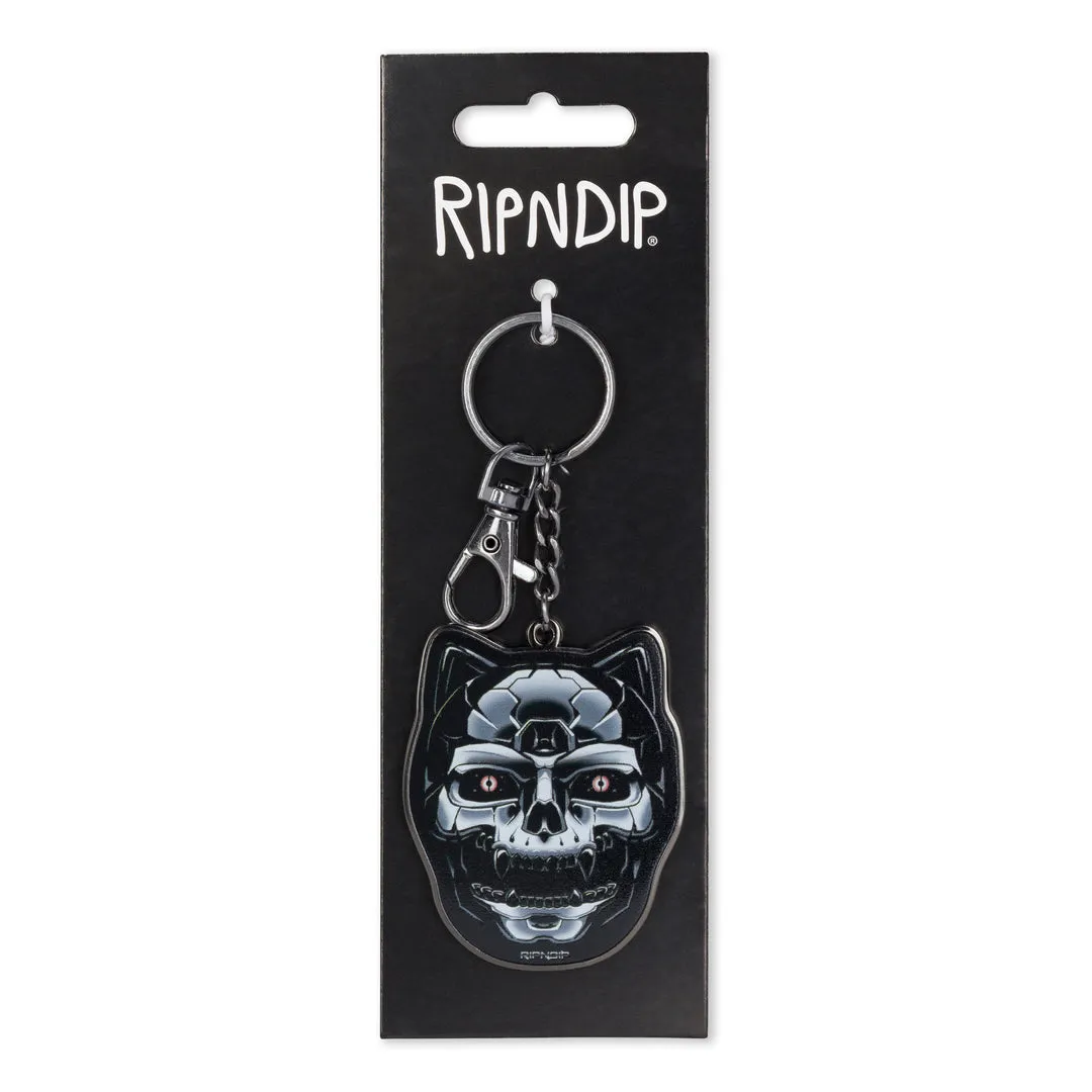 RIPNDIP NERMINATOR 2.0 KEY CHAIN-BLACK