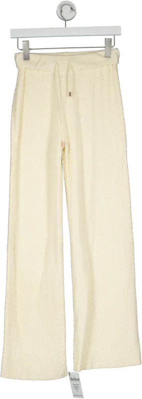 Sancia Cream The Micaela Knit Pants UK XS