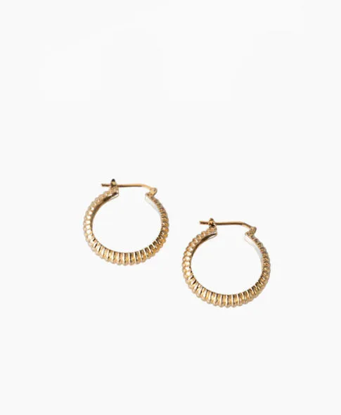 SAVOY Midi Hoops (texture)