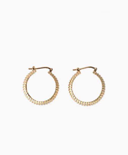 SAVOY Midi Hoops (texture)