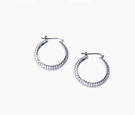 SAVOY Midi Hoops (texture)