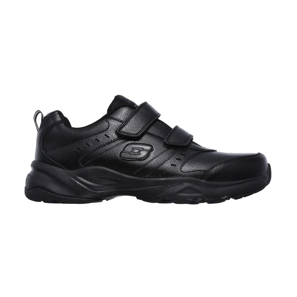 Scarpe casual da Uomo - SKECHERS Art. 58356BBK sneakers nero con strappo