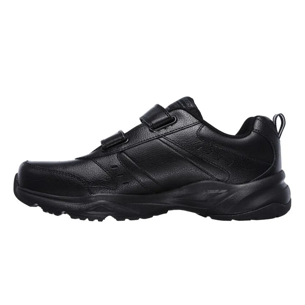 Scarpe casual da Uomo - SKECHERS Art. 58356BBK sneakers nero con strappo