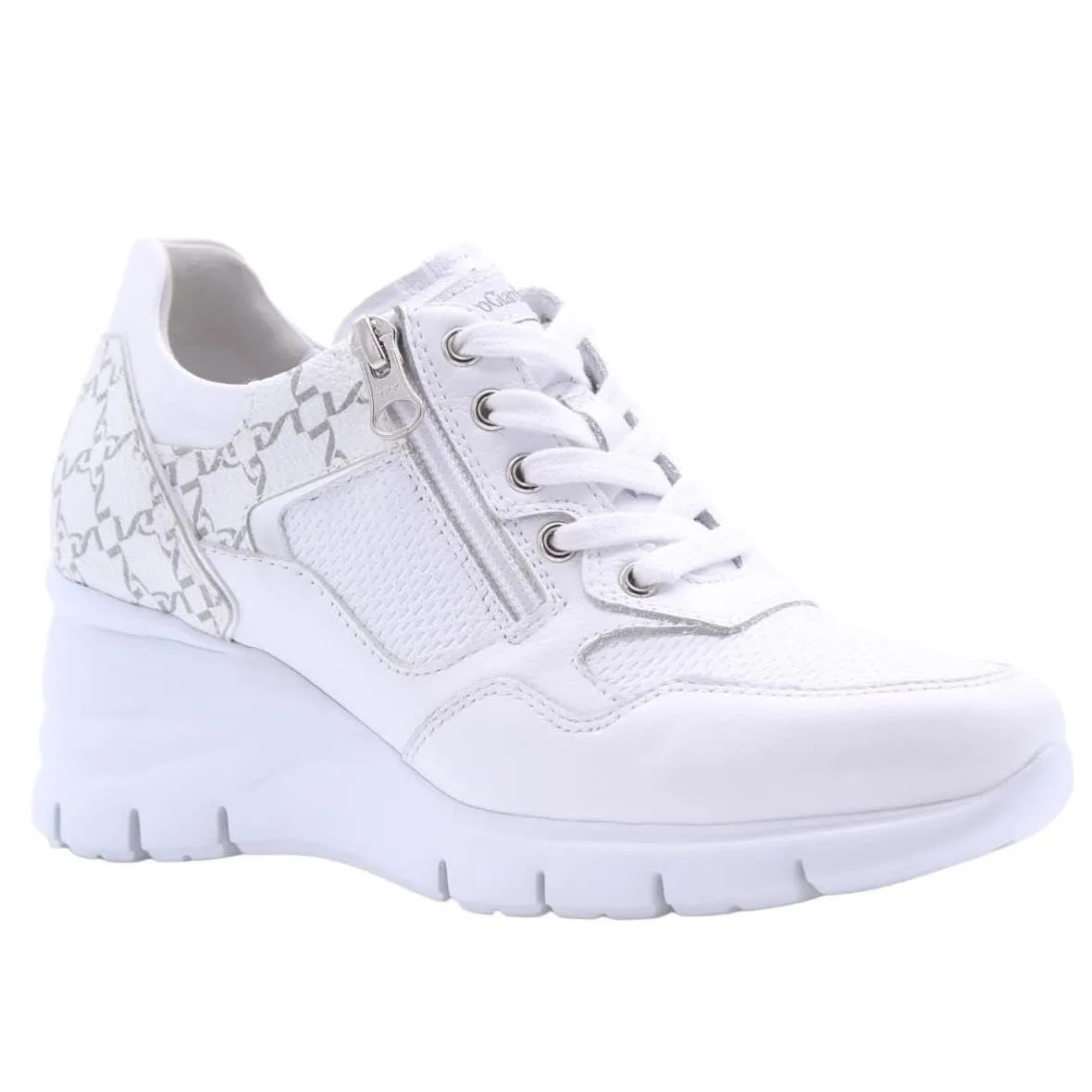 Scarpe da Donna - NERO GIARDINI Art. E409880D 707 sneakers bianco casual