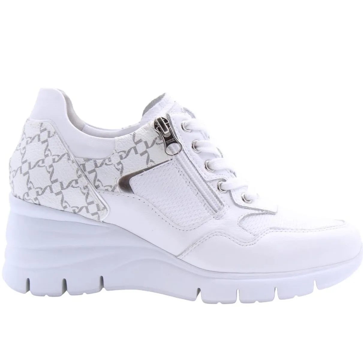 Scarpe da Donna - NERO GIARDINI Art. E409880D 707 sneakers bianco casual