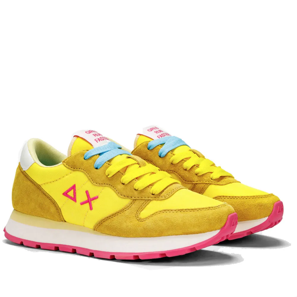 Scarpe Donna Sun68 Sneakers Ally Solid Nylon Giallo - Z34201