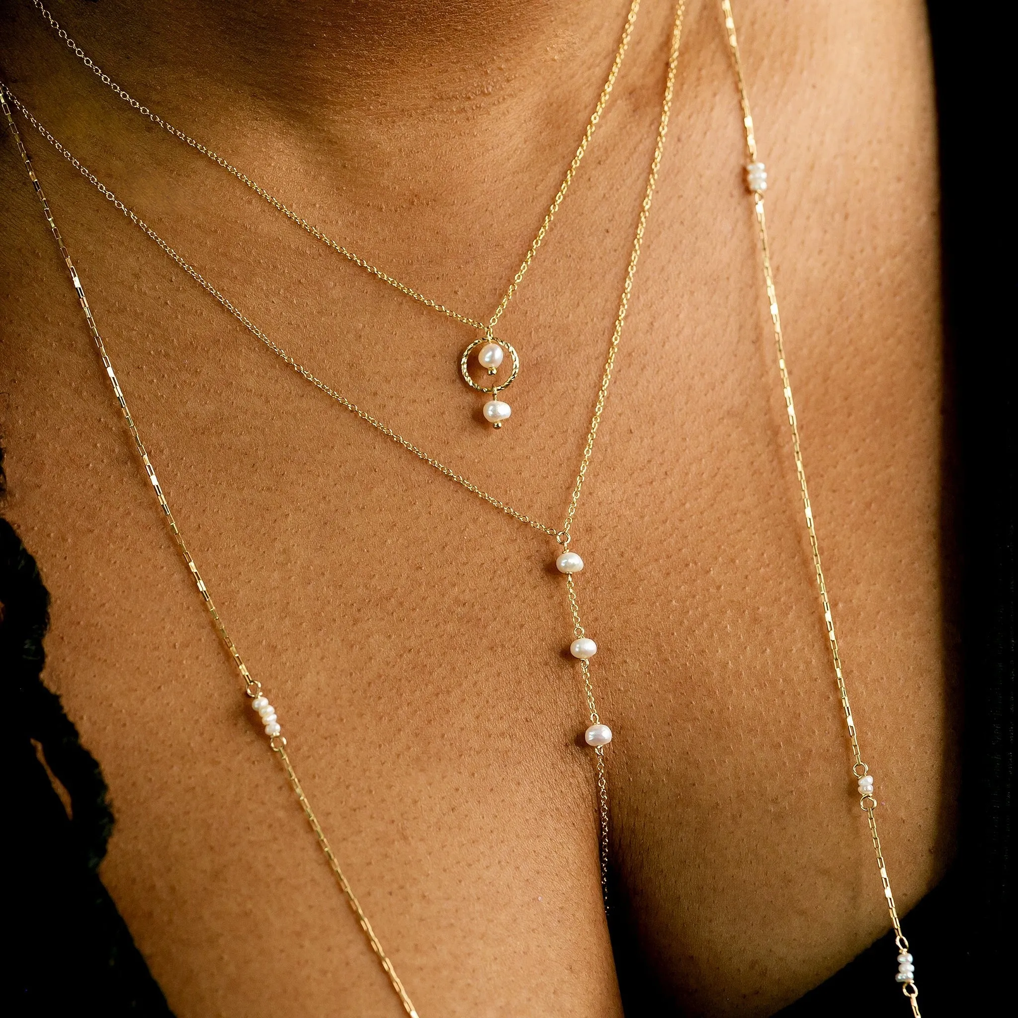 Sola Freshwater Pearl Dainty Necklace