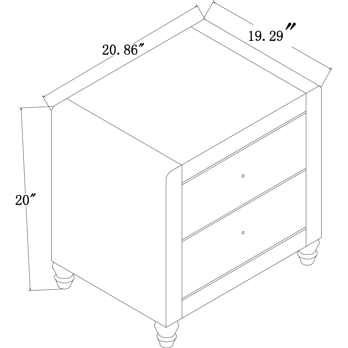 Solid Manufactured Wood White Standard Bed Upholstered With Headboard