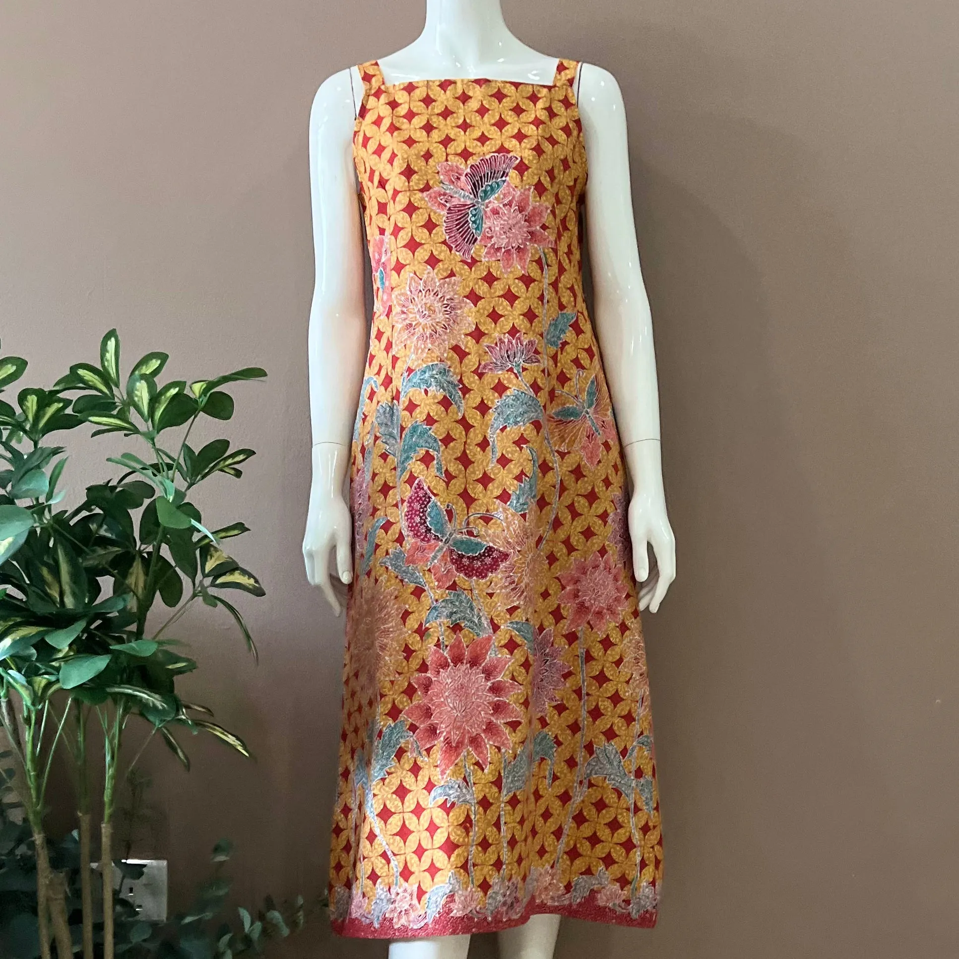 Spring Bloom Midi Dress - S