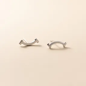 Sterling Silver Sweet Stud Earrings For Women