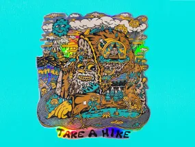 Take a Hike XL Holographic Sticker