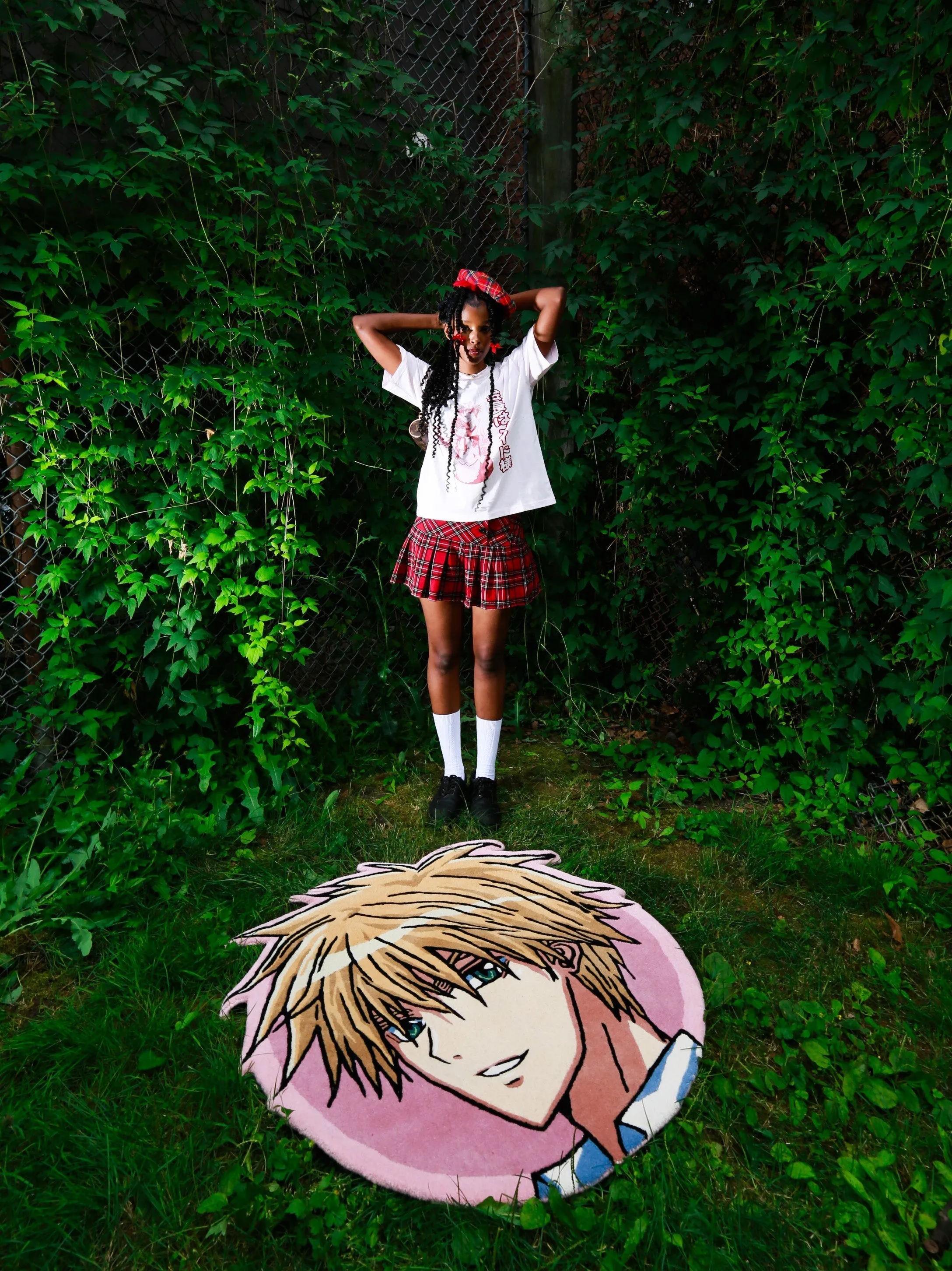 Takumi Usui Hand-Tufted 100% Wool Rug - Maid Sama!