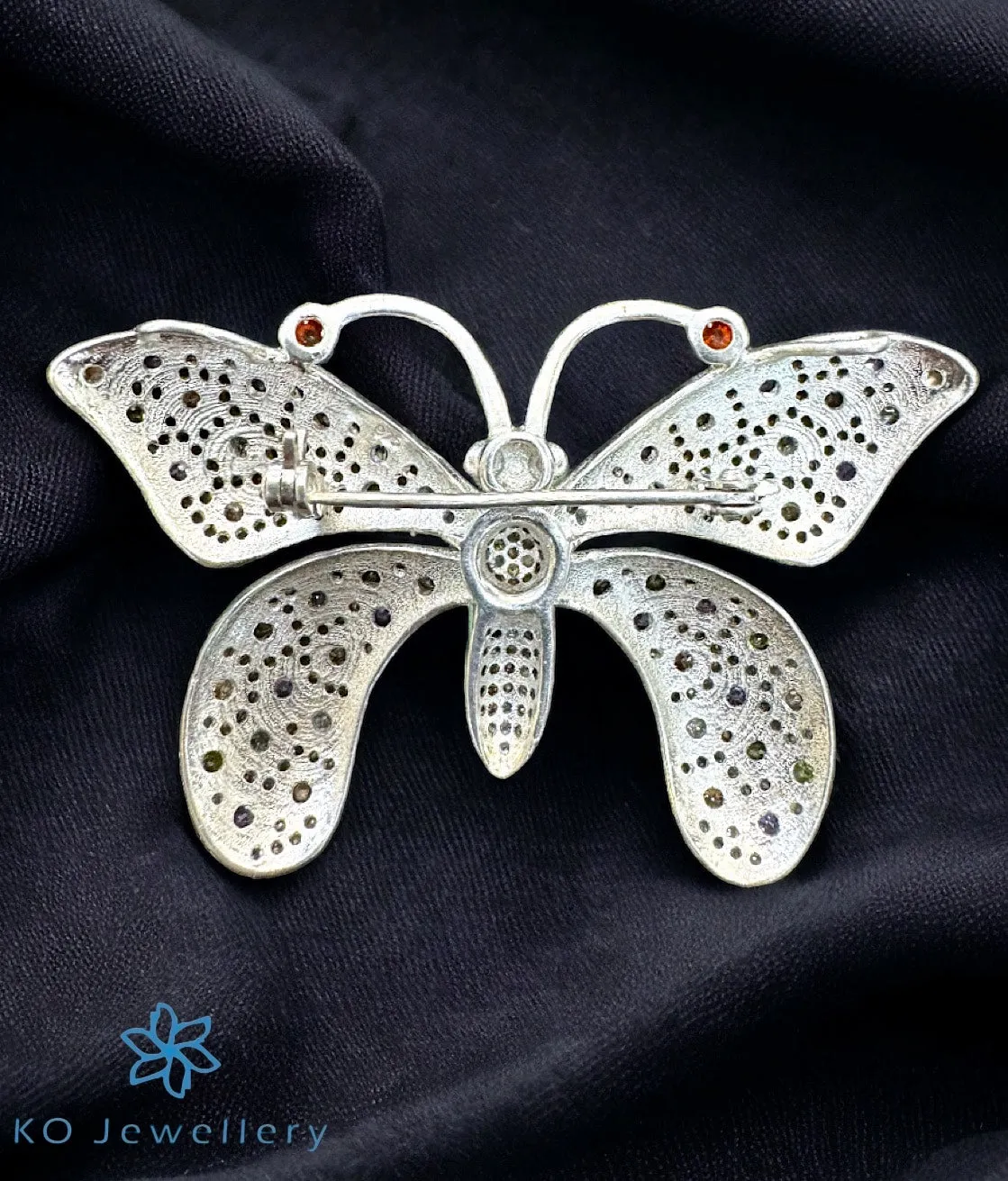 The Butterfly Silver Brooch & Pendant