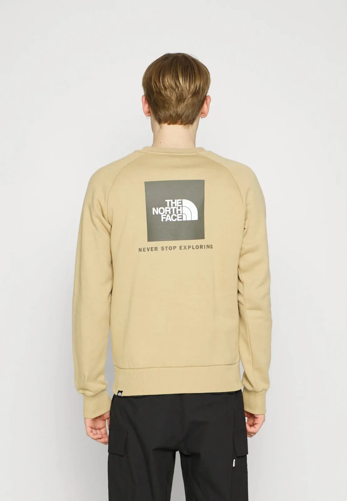 The North Face Felpa Girocollo Redbox Beige Uomo