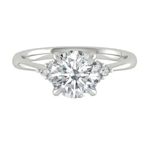 Trieste 1.5ct Forever ONE Moissanite 14K White Gold