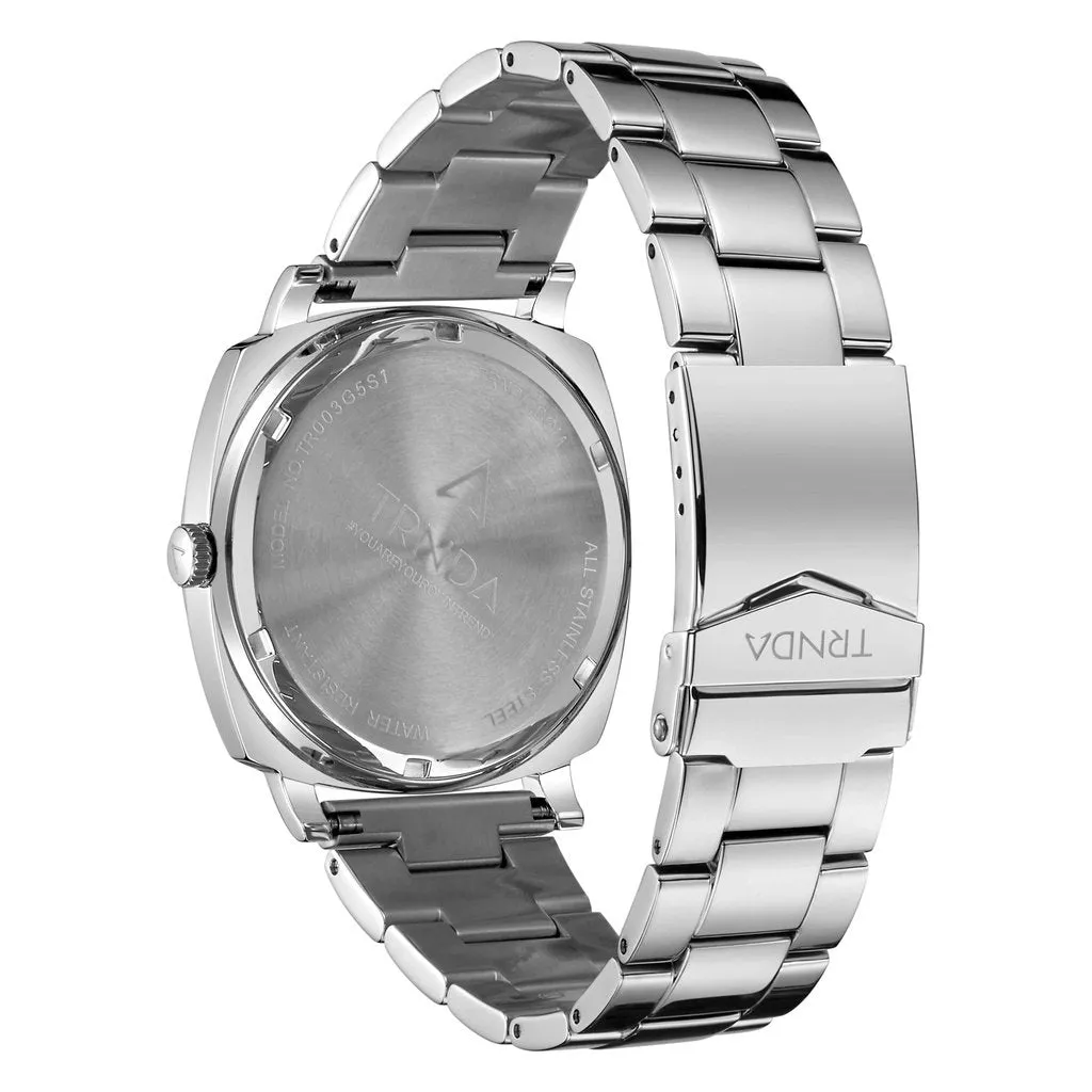 Trnda Stainless Steel Men's Watch TR003G5S1-C7S