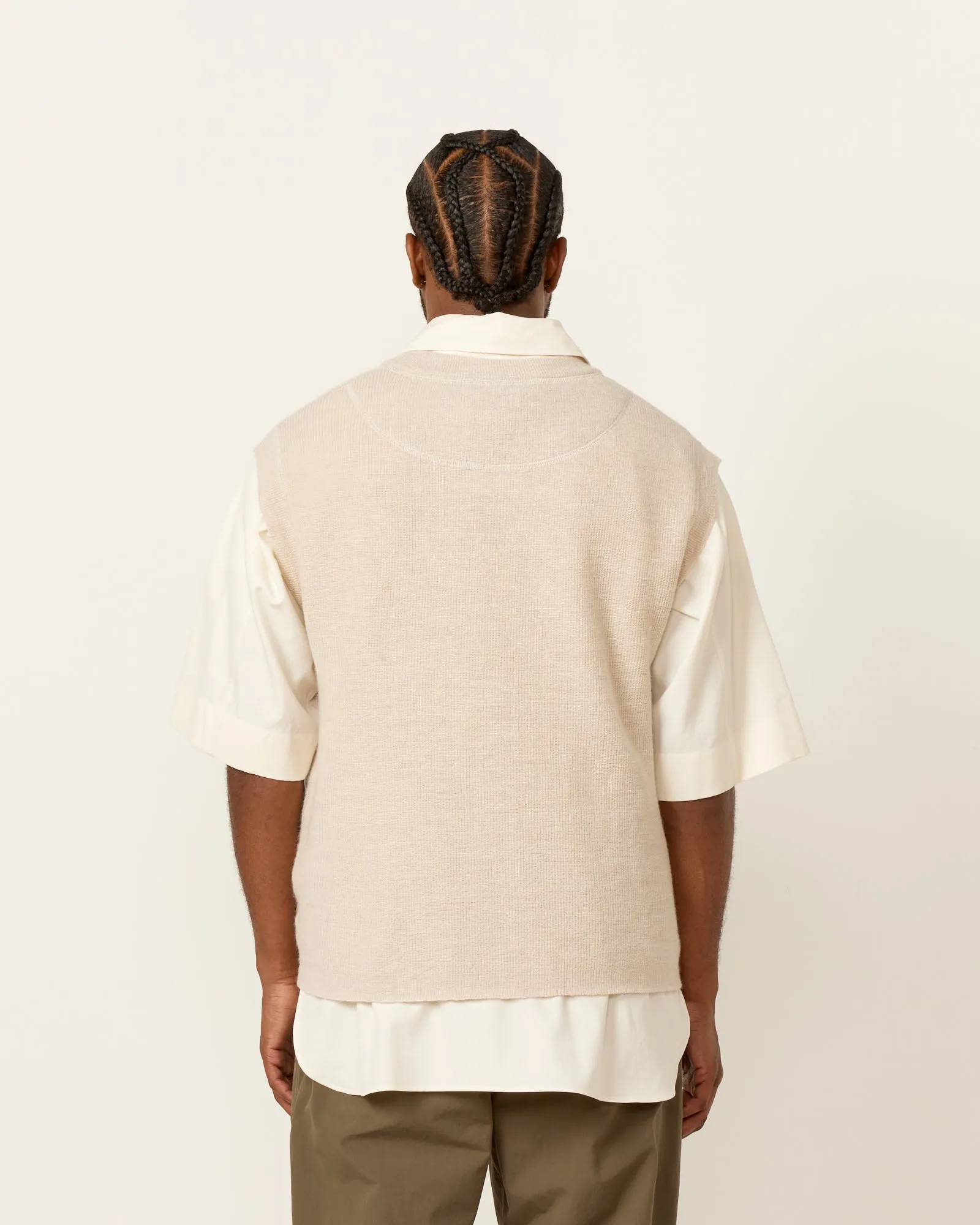 Utility Crew Neck in Chalk