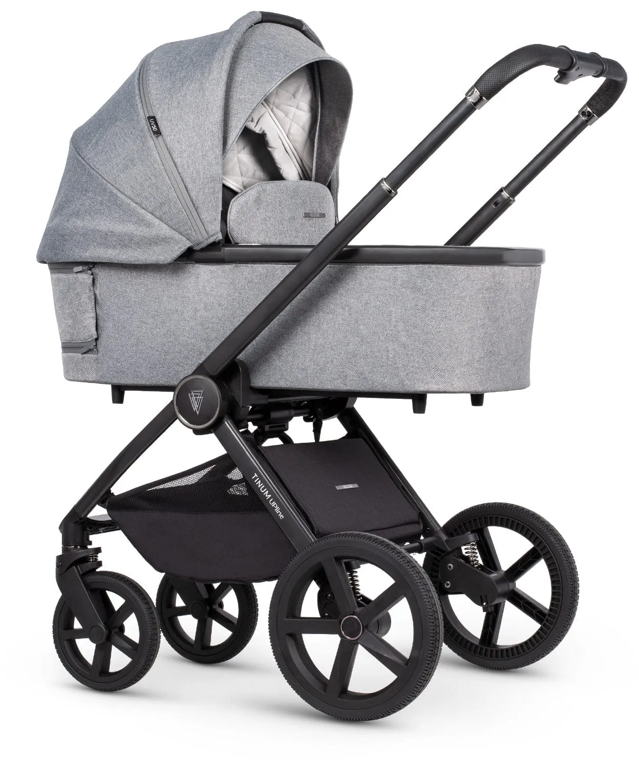 Venicci 3 in 1 Tinum UPLINE Pebble 360 PRO Travel System - Classic Grey