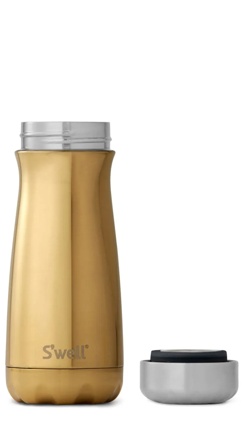 Yellow Gold Traveler - Stainless Steel S'well Water Bottle